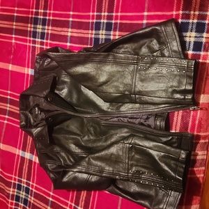 Faux Leather Jacket